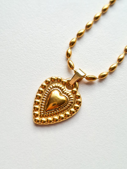 Bedel + ketting ☀ boho heart