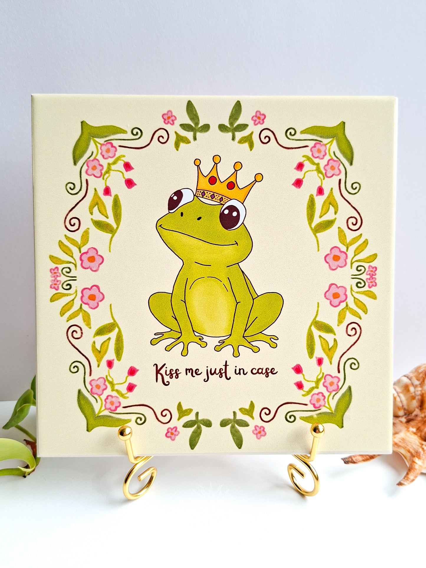 Happy tile ☀ kiss me just in case