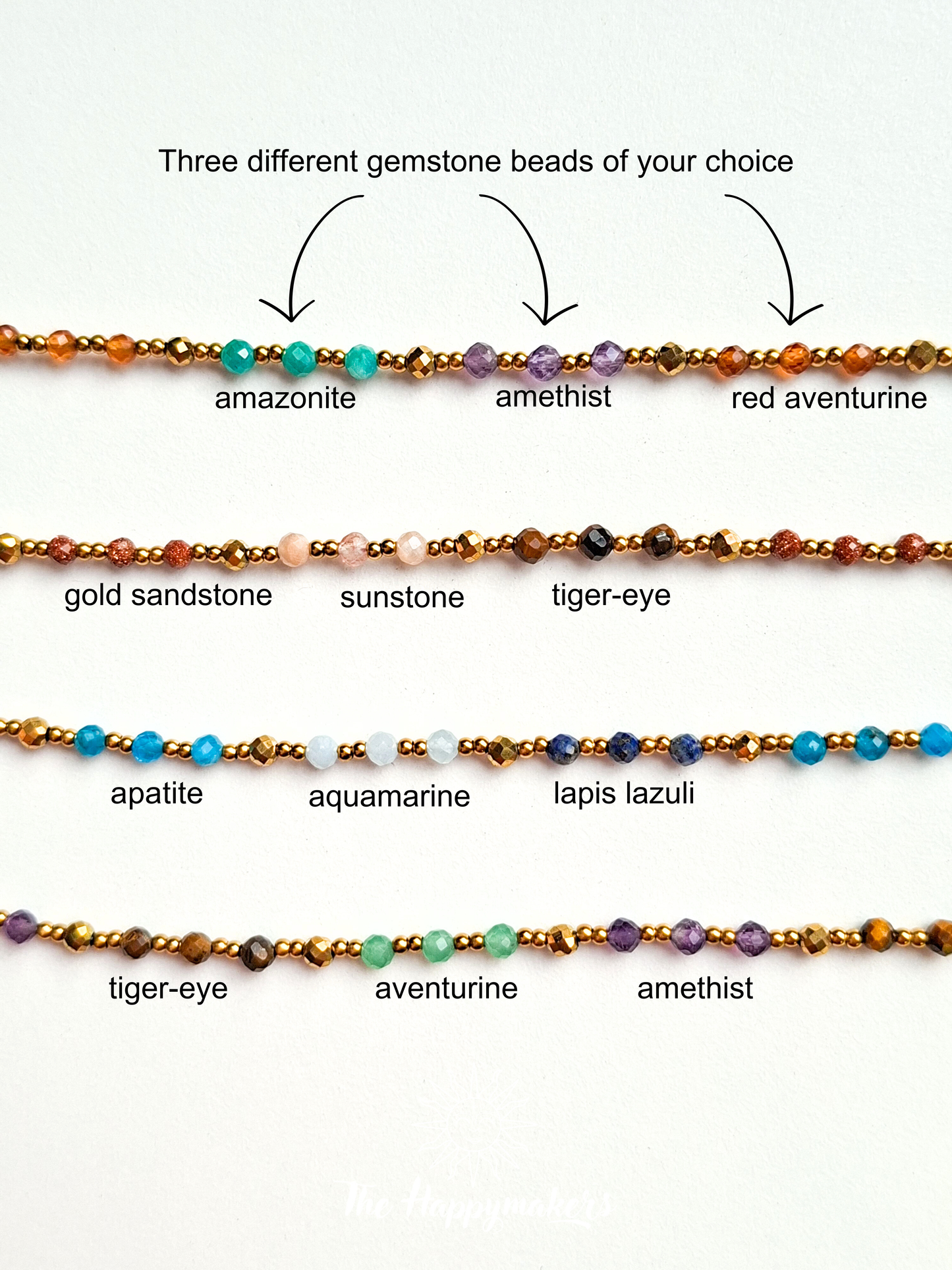 Armband edelsteen ☀ yana