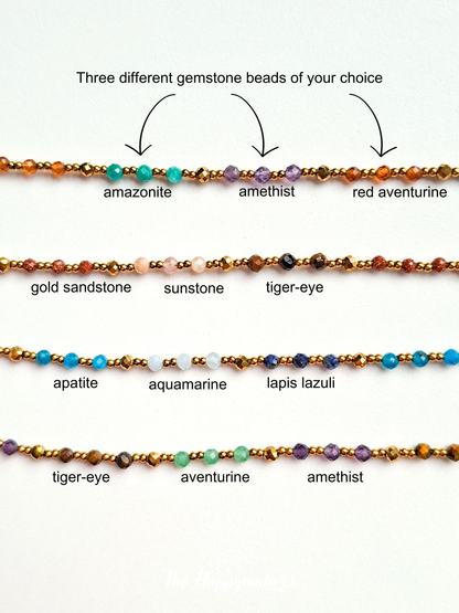 Armband edelsteen ☀ yana