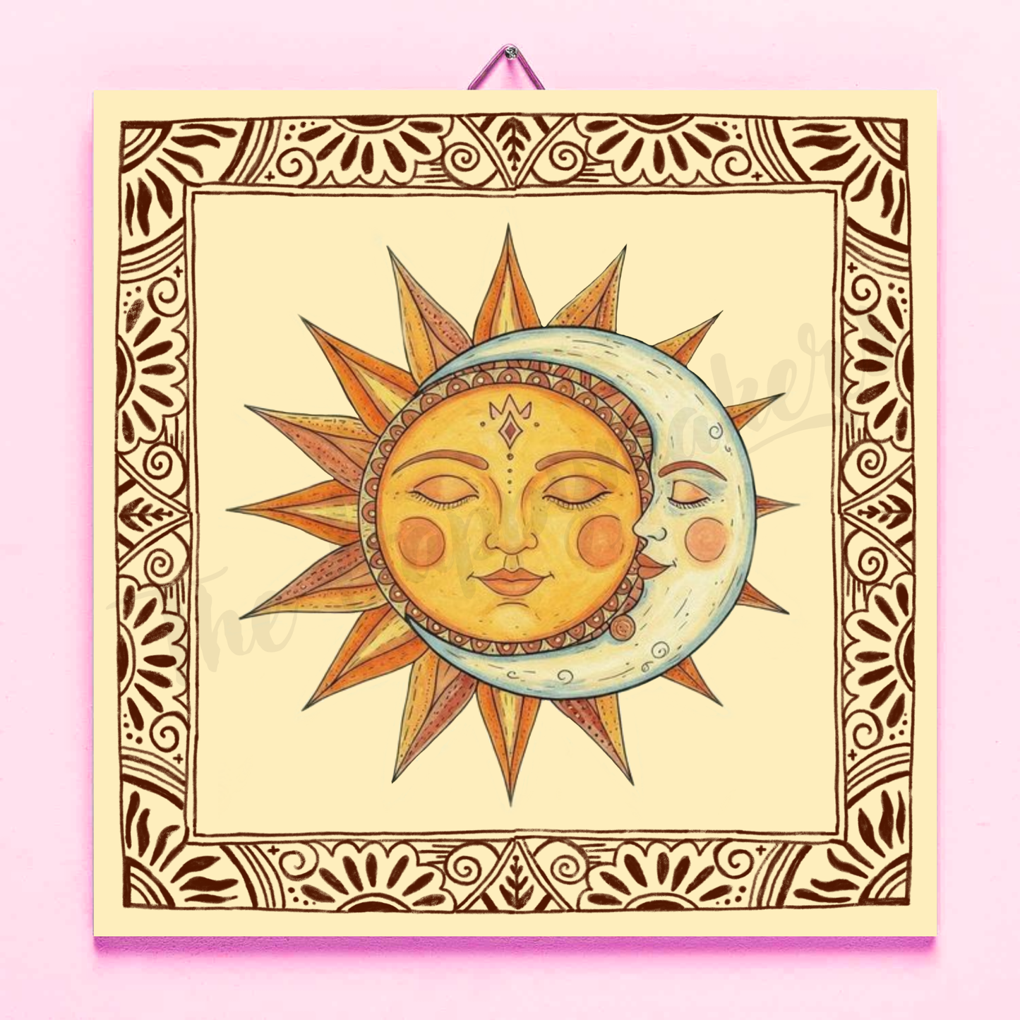 Happy tile ☀ sun & moon