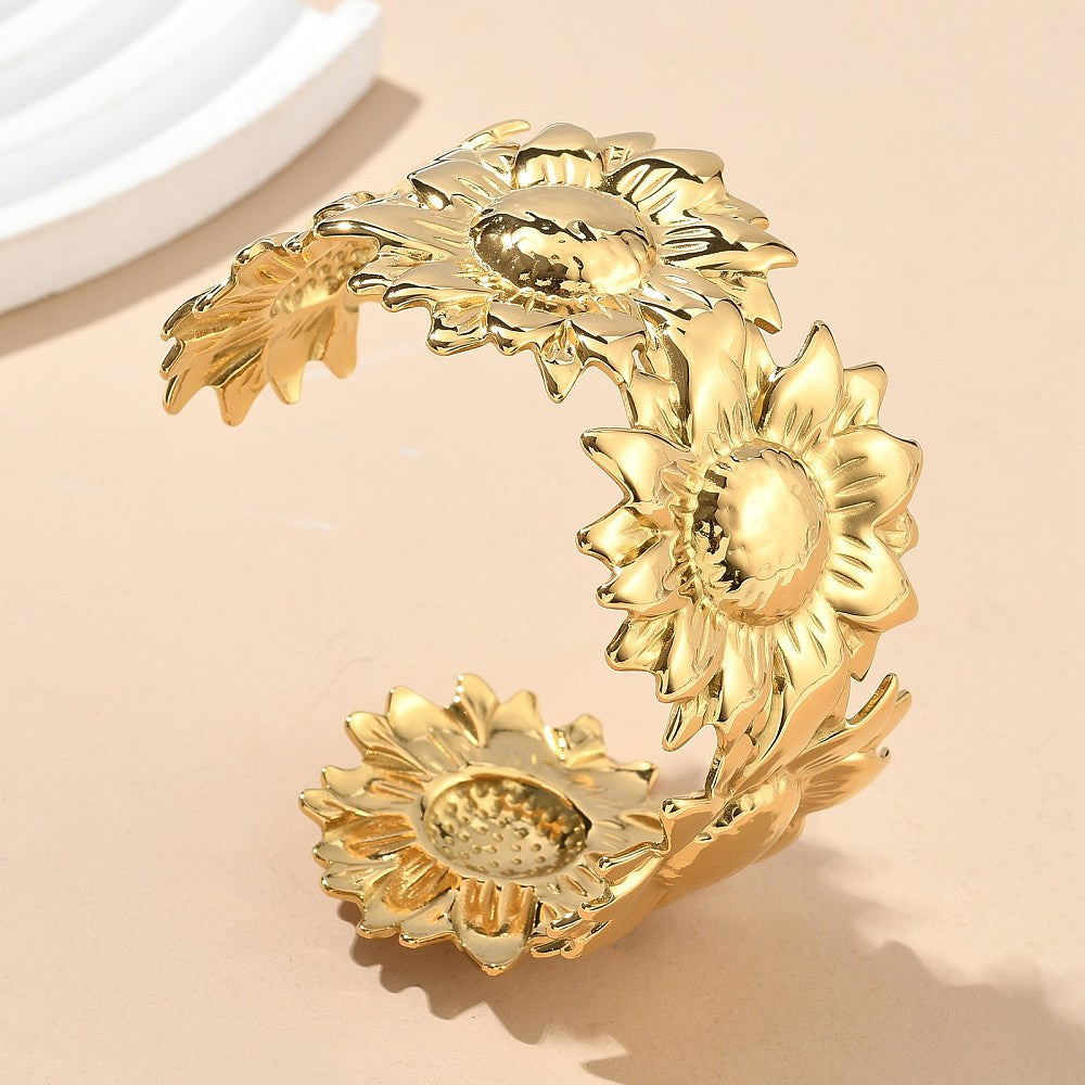 Armband bangle ☀ sunflower