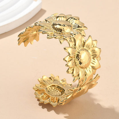 Armband bangle ☀ sunflower