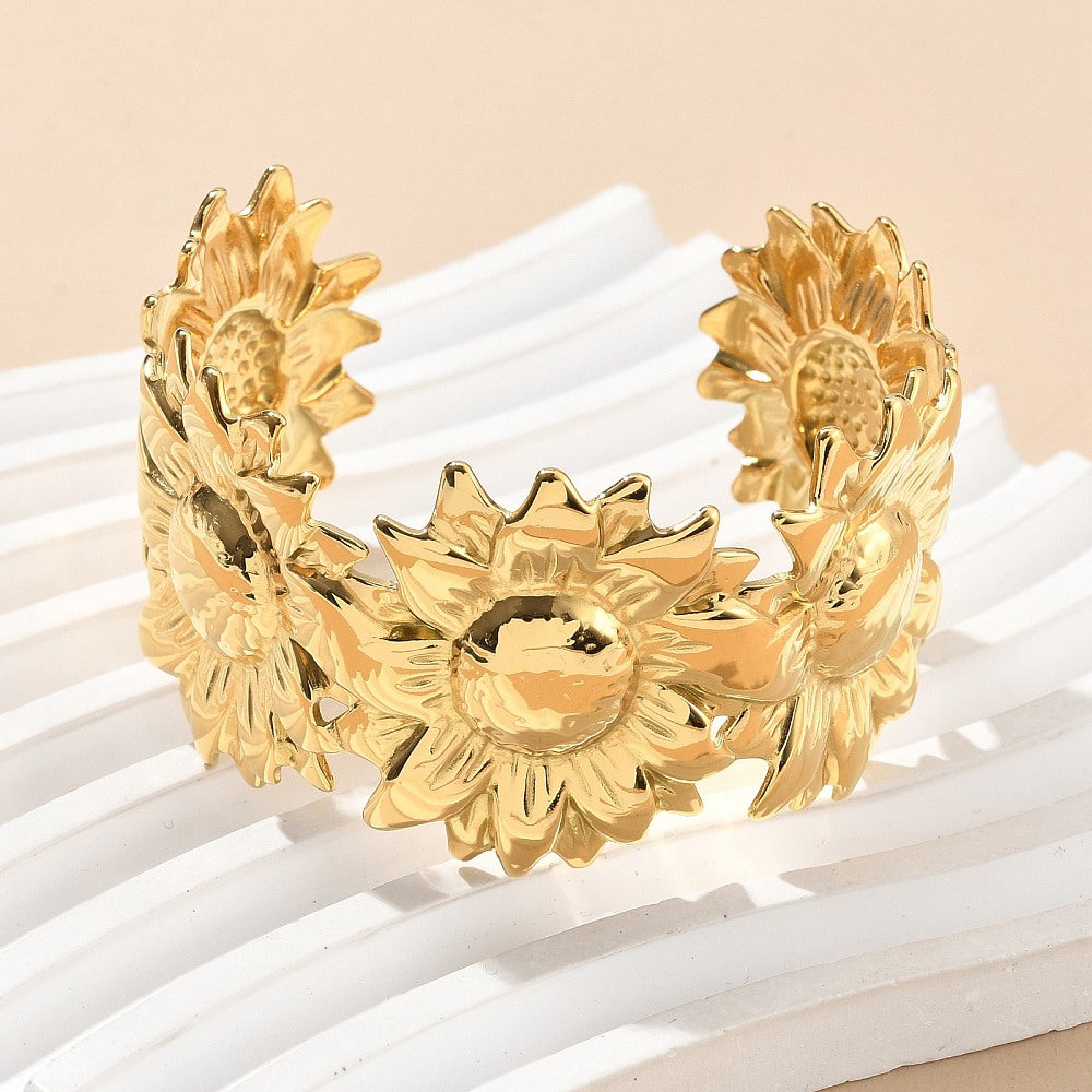 Armband bangle ☀ sunflower