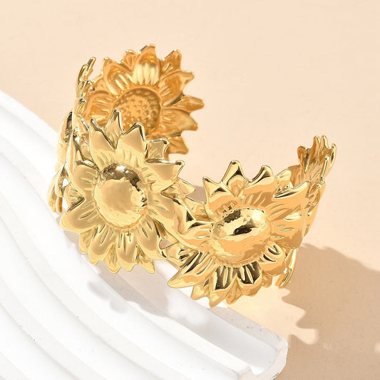 Armband bangle ☀ sunflower
