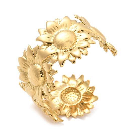 Armband bangle ☀ sunflower