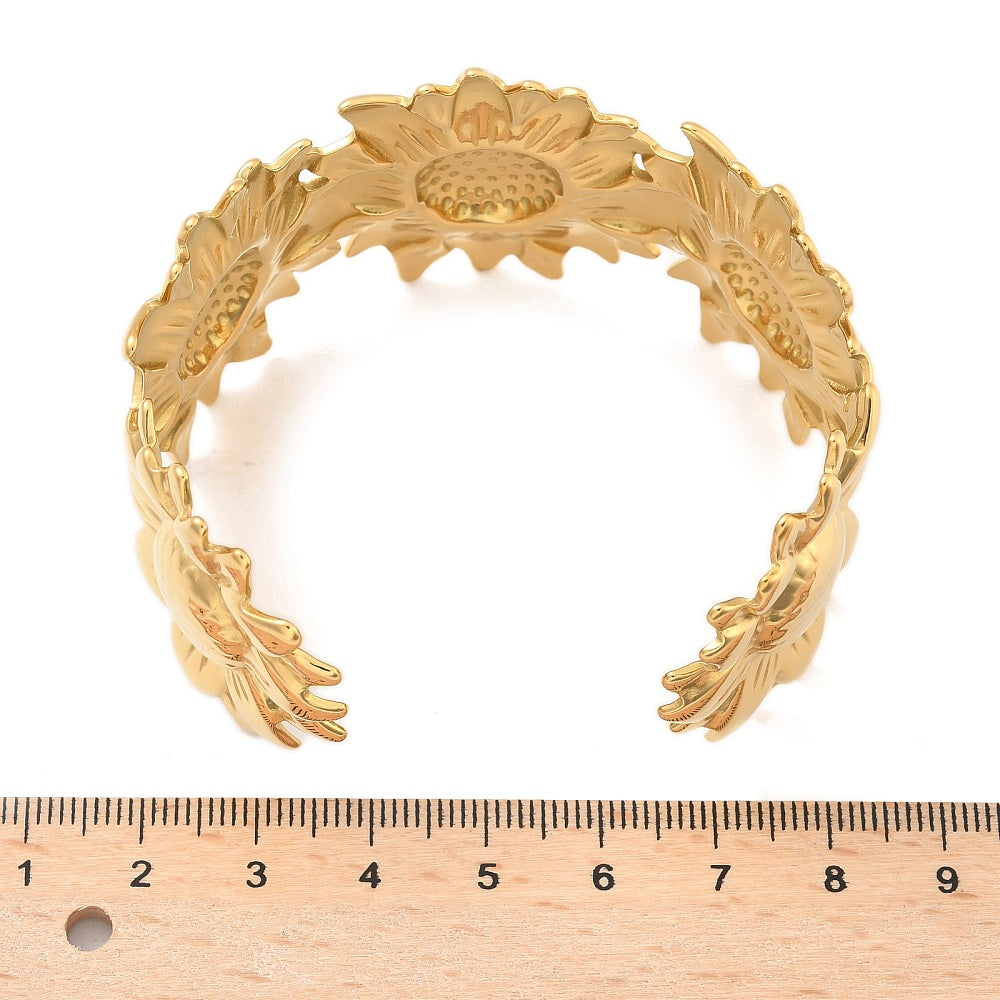 Armband bangle ☀ sunflower