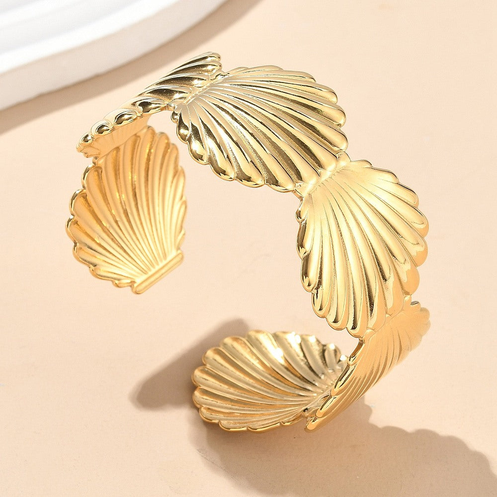 Armband bangle ☀ big shells