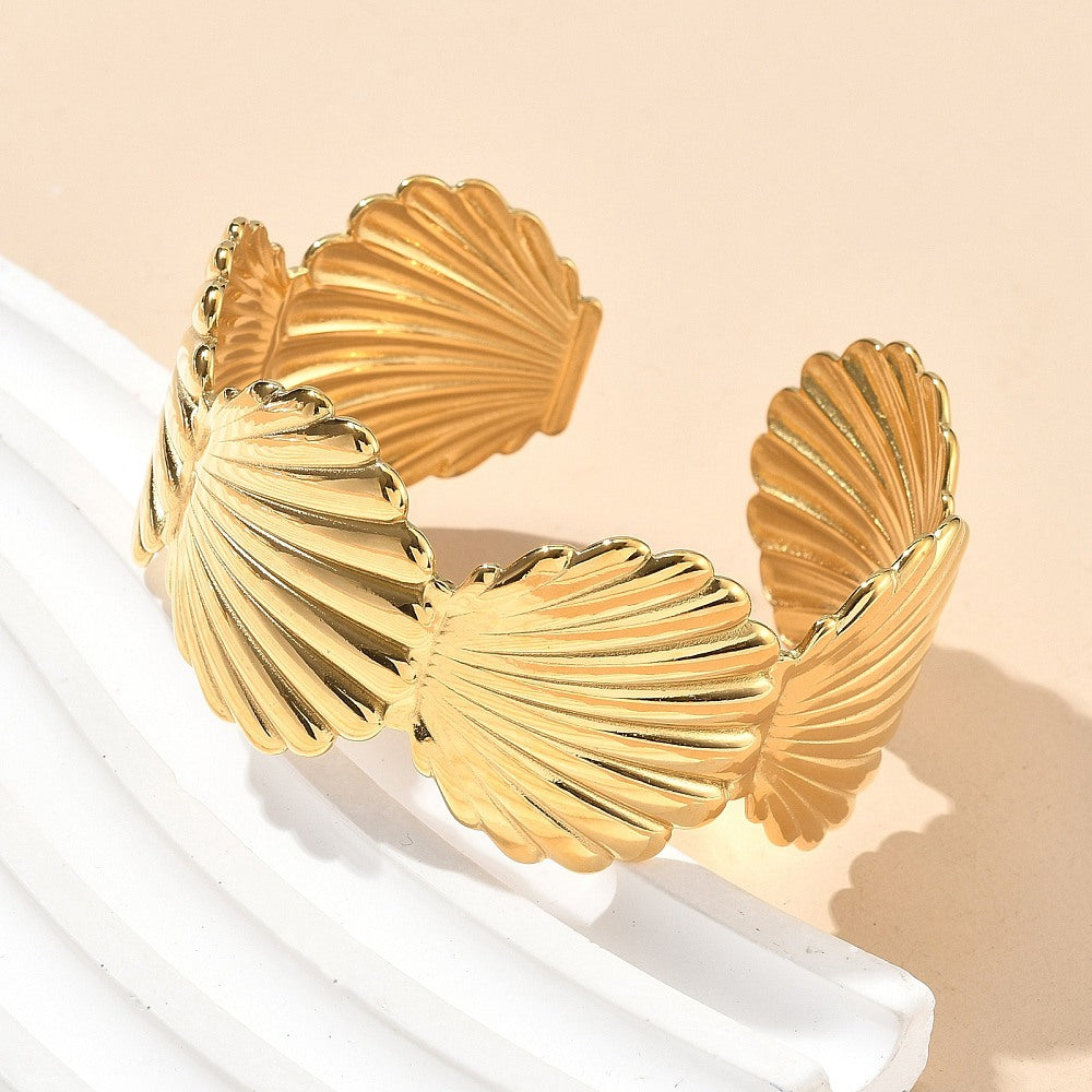 Armband bangle ☀ big shells