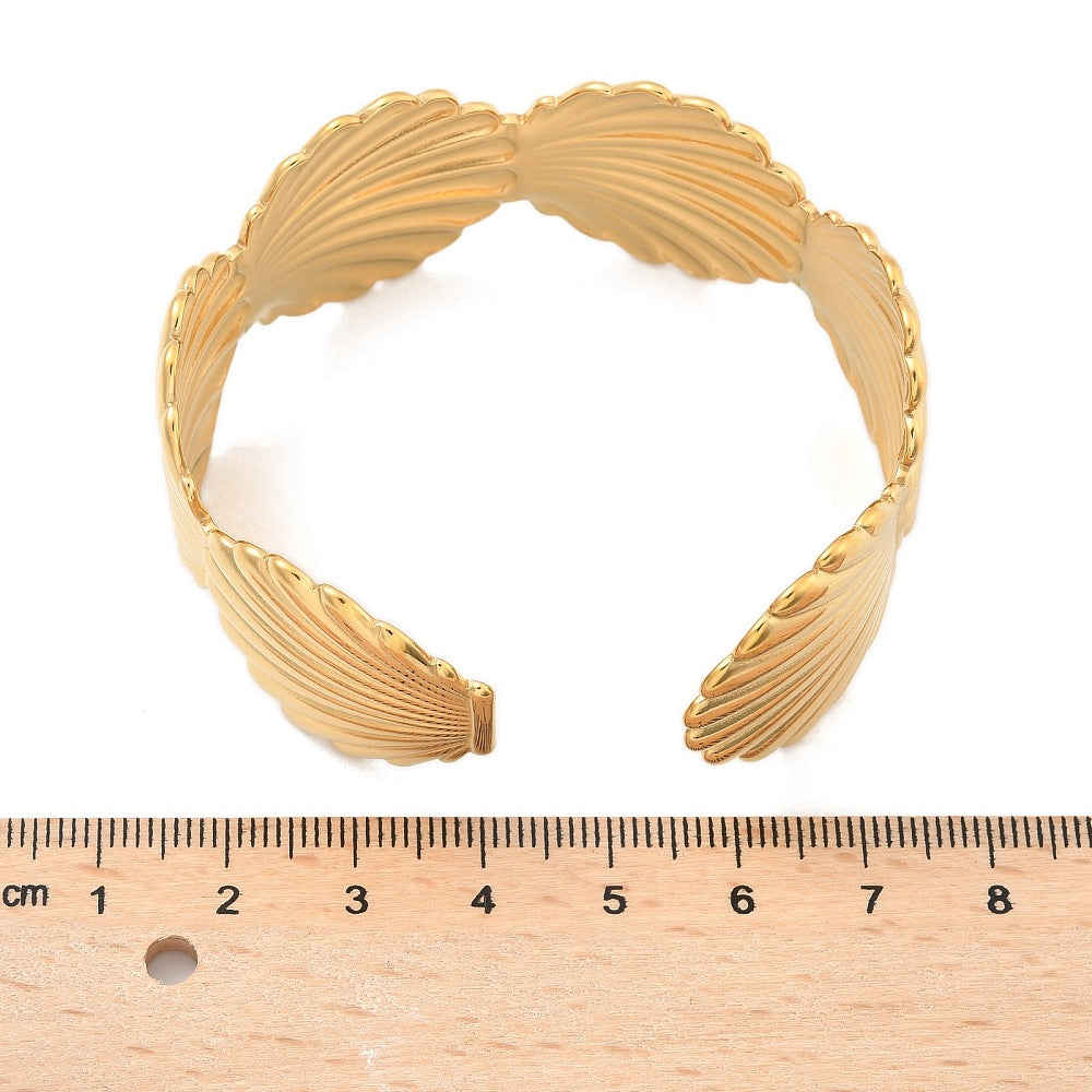 Armband bangle ☀ big shells