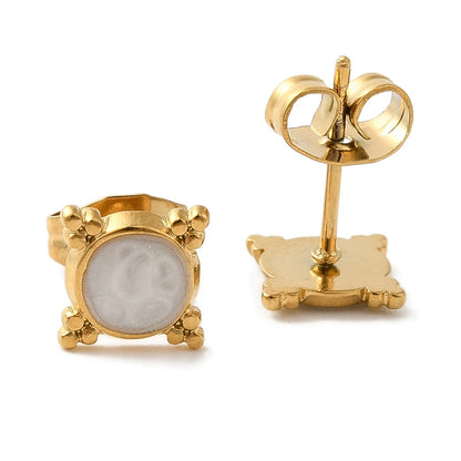 Studs stainless steel boho beach