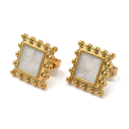 Studs stainless steel boho beach