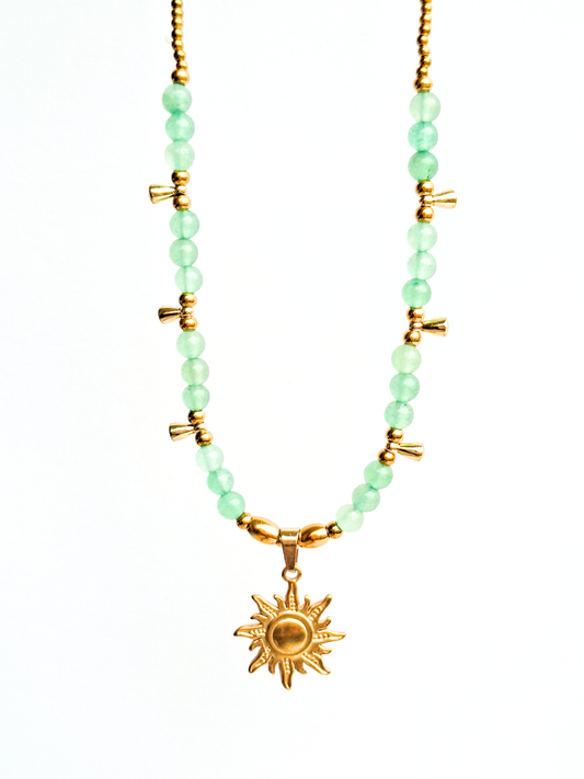Ketting edelsteen ☀ sun