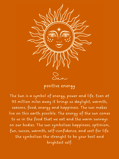 Ring stainless steel ☀ vintage sun