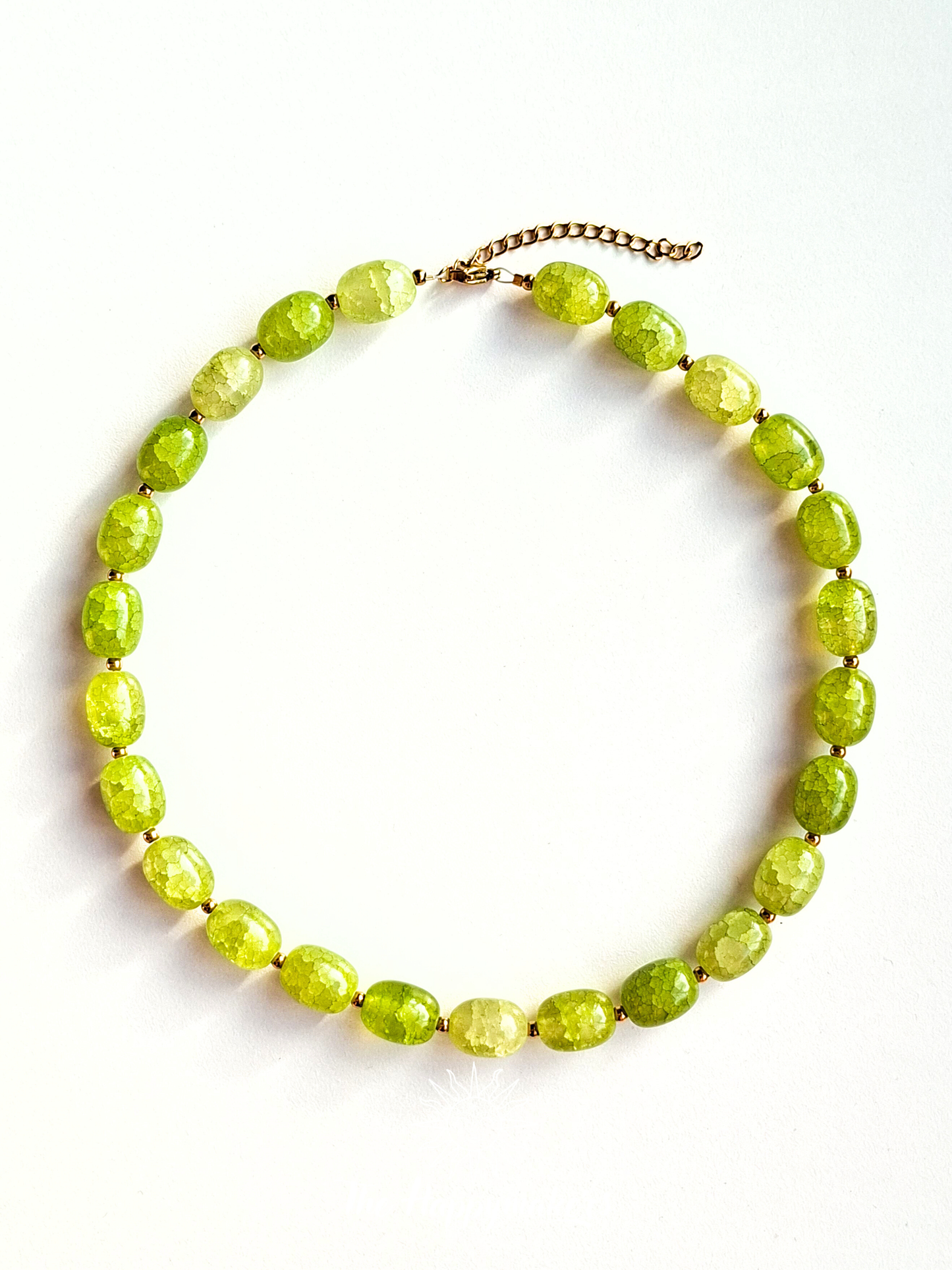 Ketting van glaskralen