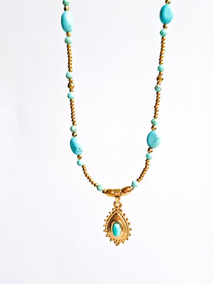 Ketting edelsteen ☀ celine