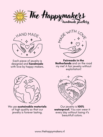 Ketting edelsteen ☀ sara