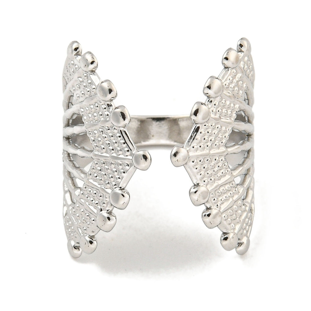 Ring stainless steel ☀ boho open