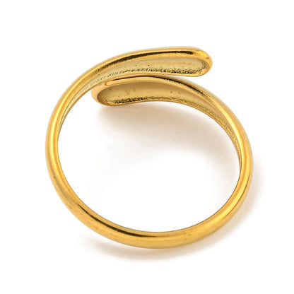 Ring stainless steel ☀ water drop