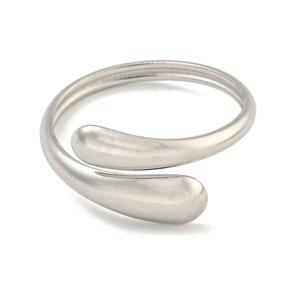 Ring stainless steel ☀ water drop