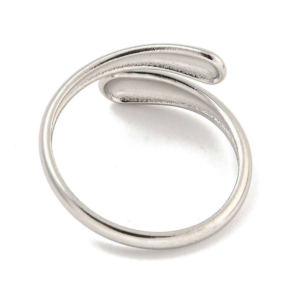 Ring stainless steel ☀ water drop