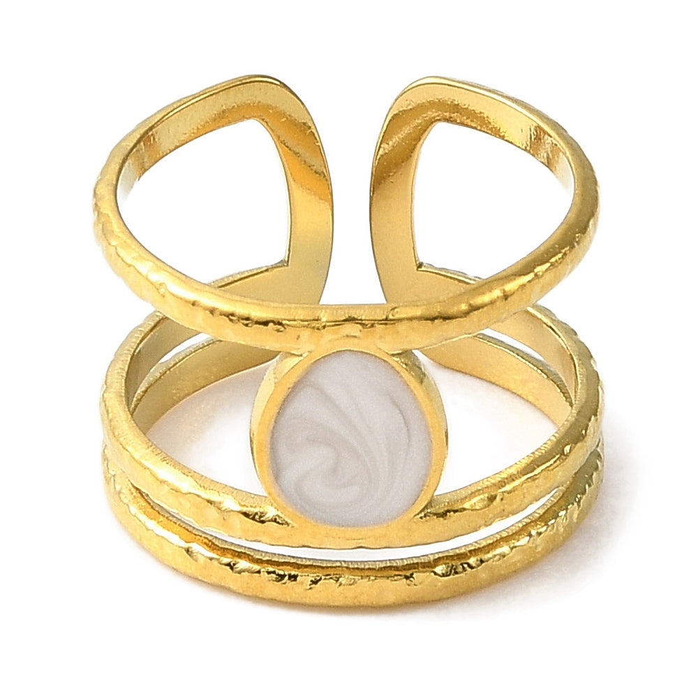 Ring stainless steel ☀ drop