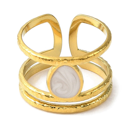 Ring stainless steel ☀ drop