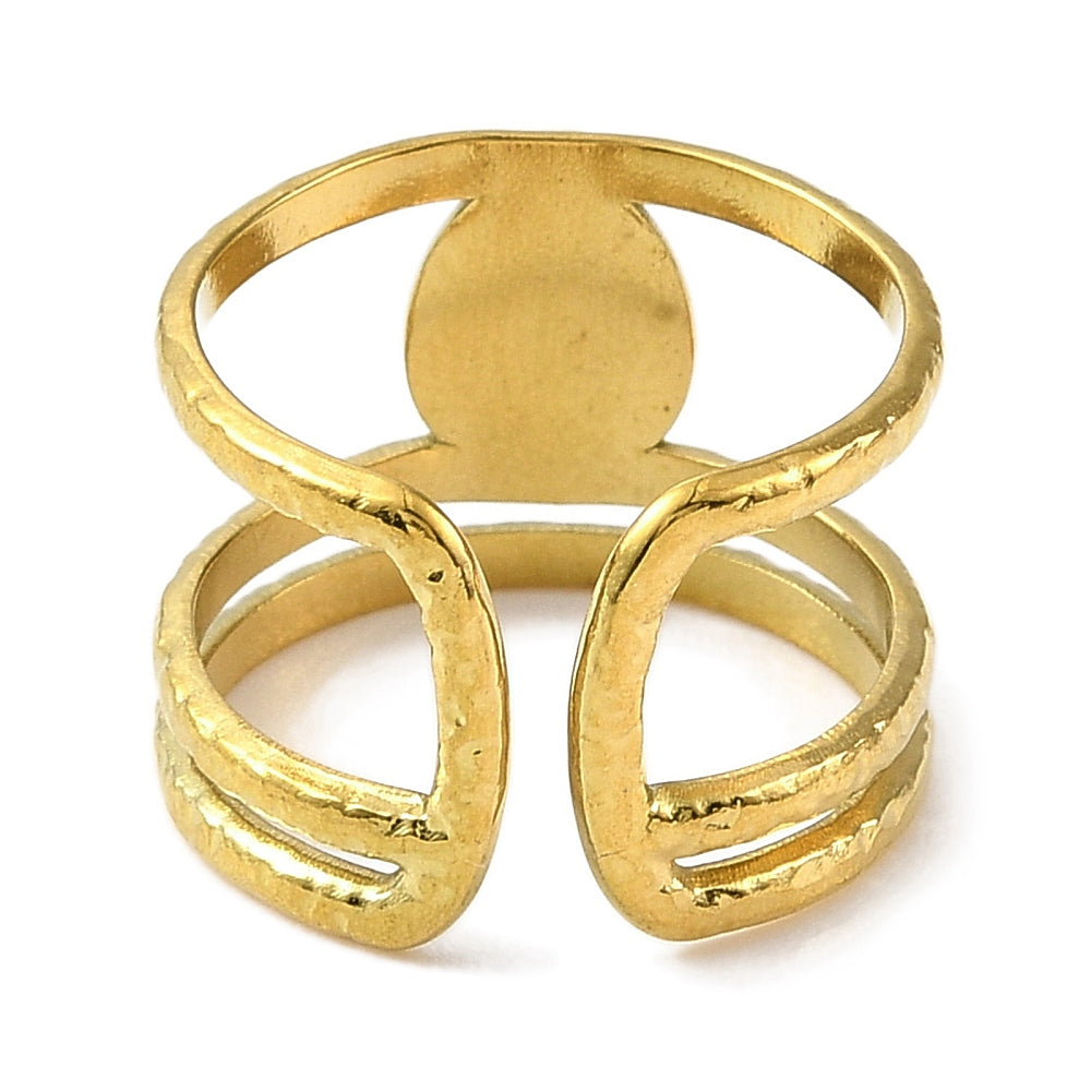 Ring stainless steel ☀ drop