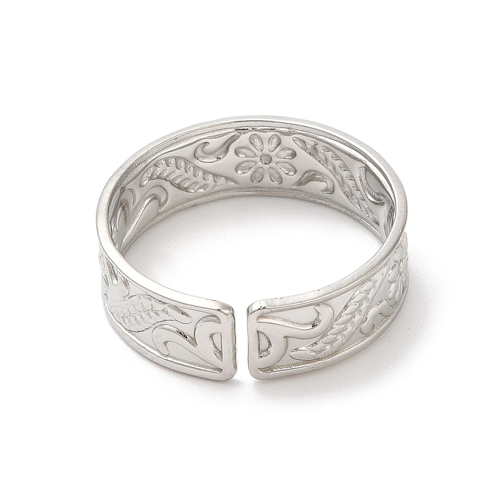 Ring stainless steel ☀ inca