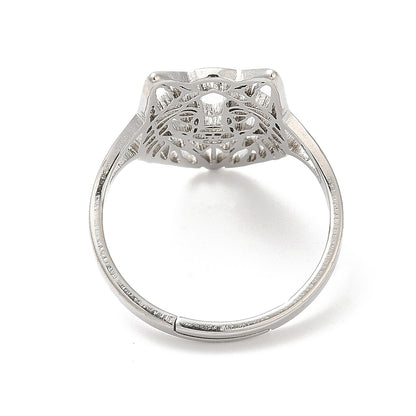 Ring stainless steel ☀ wolf