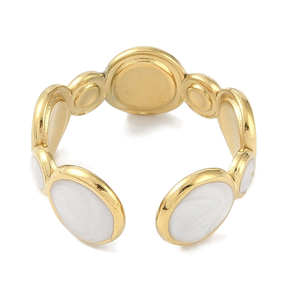 Ring stainless steel ☀ rounds