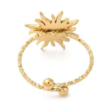 Ring stainless steel ☀ sun