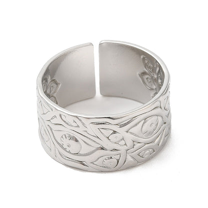 Ring stainless steel ☀ eyes