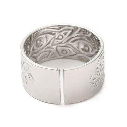 Ring stainless steel ☀ eyes