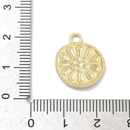 Bedel + ketting ☀ orange flower mandala