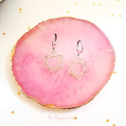 Oorbellen stainless steel