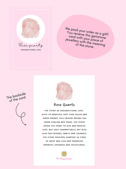 Ketting met edelsteen bedel