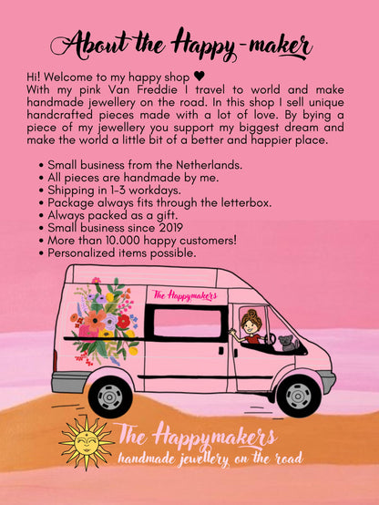 Oorbellen india rood