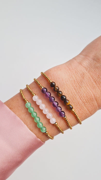Armband edelsteen ☀ dewy