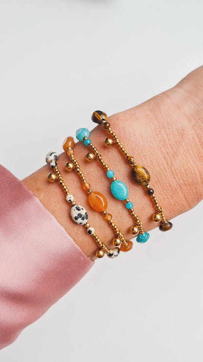 Armband edelsteen ☀ sara