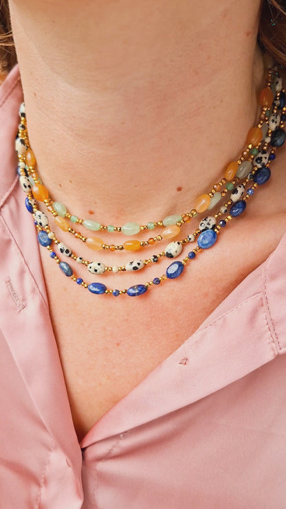 Ketting edelsteen ☀ gaia