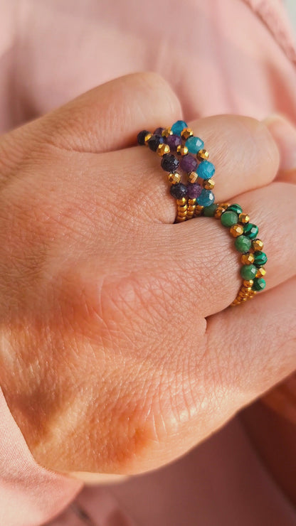 Ring edelsteen ☀ myrthe