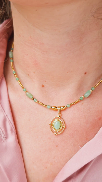 Ketting edelsteen ☀ evalore