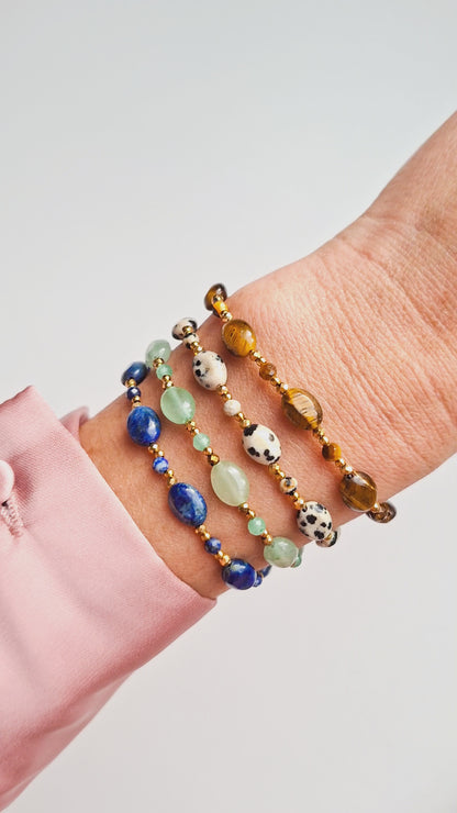 Armband edelsteen ☀ gaia