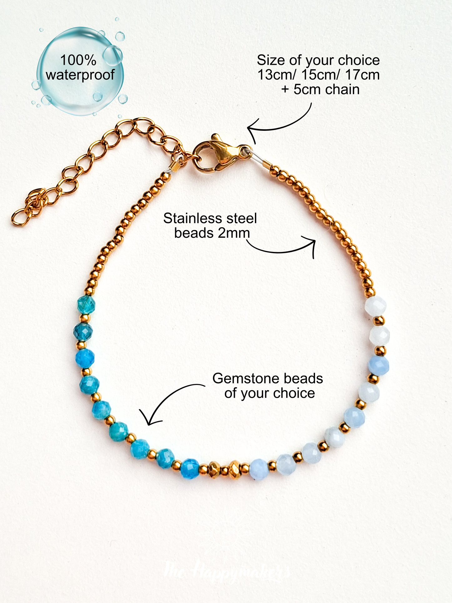 Armband edelsteen ☀ manon