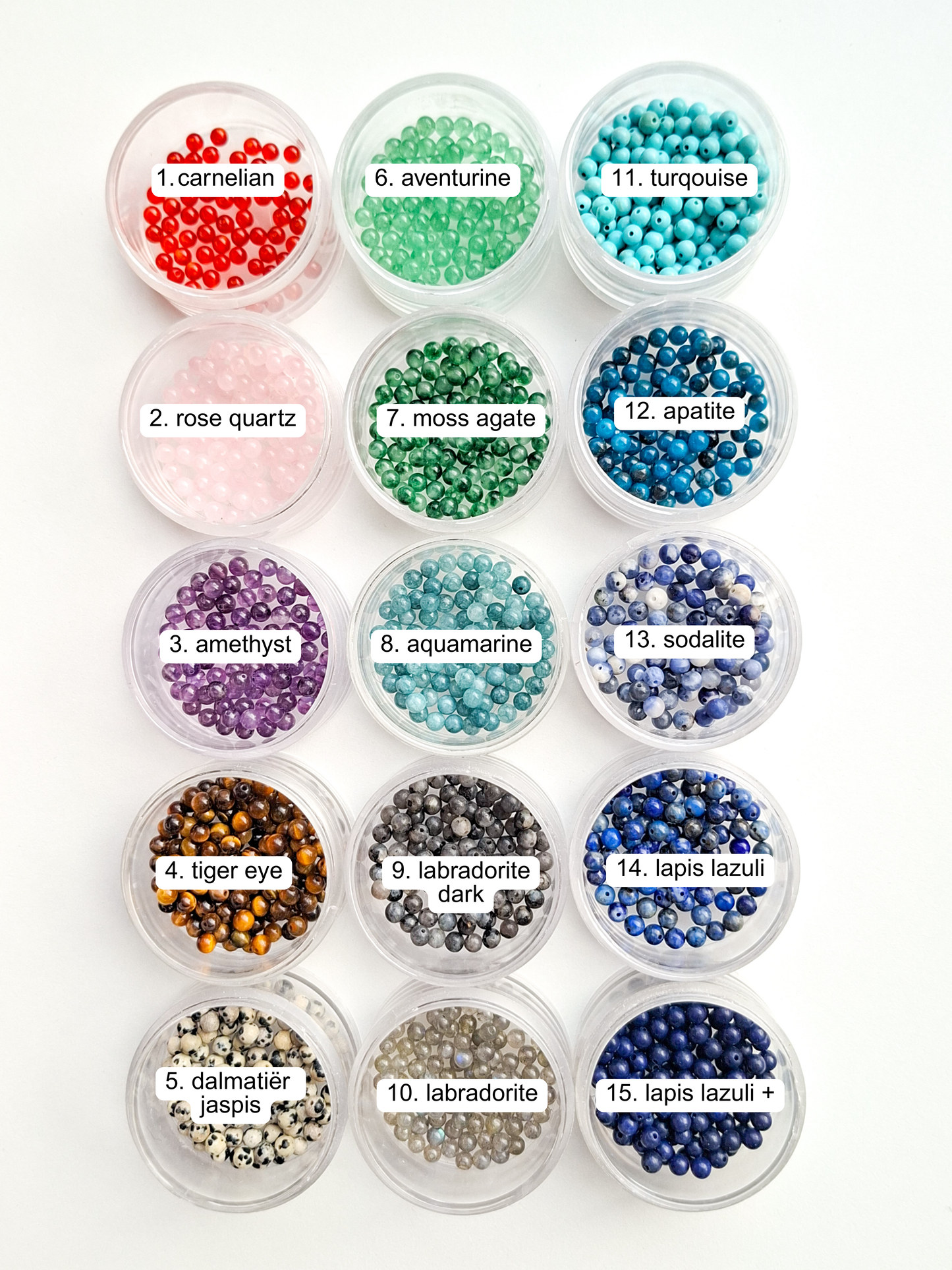 Armband edelsteen ☀ dewy